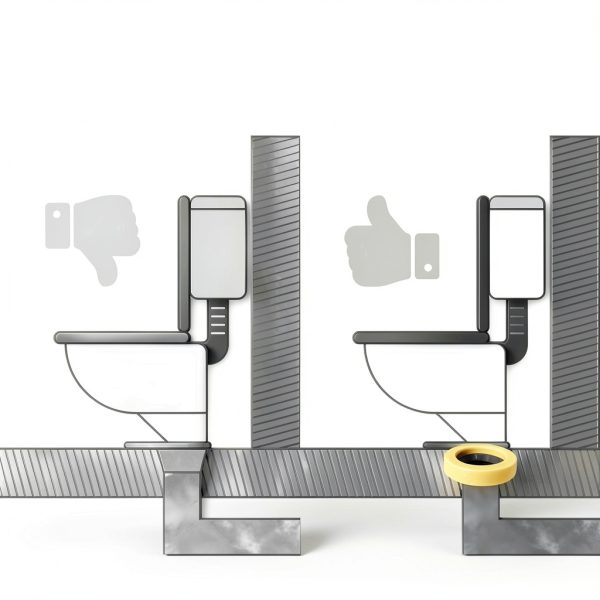 QDAOYU Toilet Wax Ring Superior Quality Easy Installation-1
