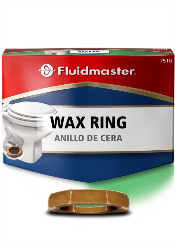 Fluidmaster Toilet Wax Ring Durable Tan Easy Install-1