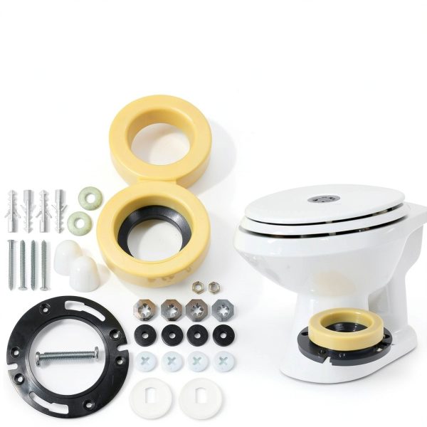 Kamrexi Extra Thick Wax Ring Toilet Flange Seal Kit-1