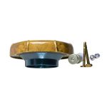 Fluidmaster Wax Ring Toilet Gasket Bolts Flange Sleeve-0