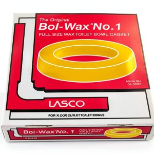 LASCO Toilet Wax Ring Gasket Floor Mount Odor Seal-0