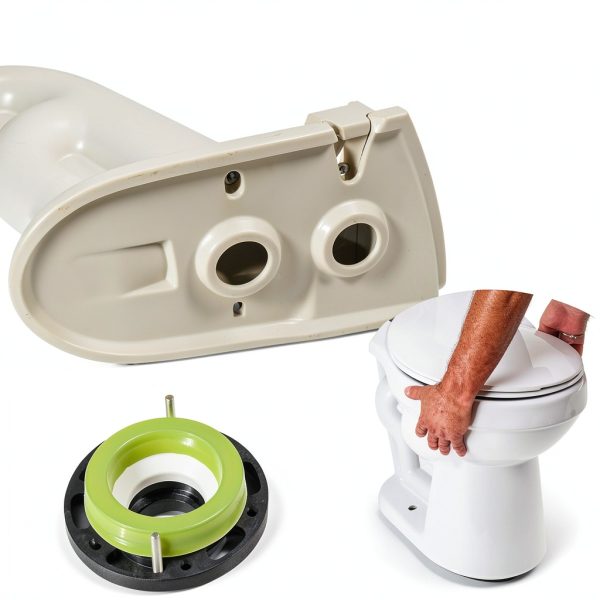 Supply Giant Wax Free Toilet Ring Flexible Universal Fit-4