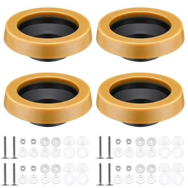 Marsui Toilet Wax Ring Kit Leak Proof Odor Free Seal-0
