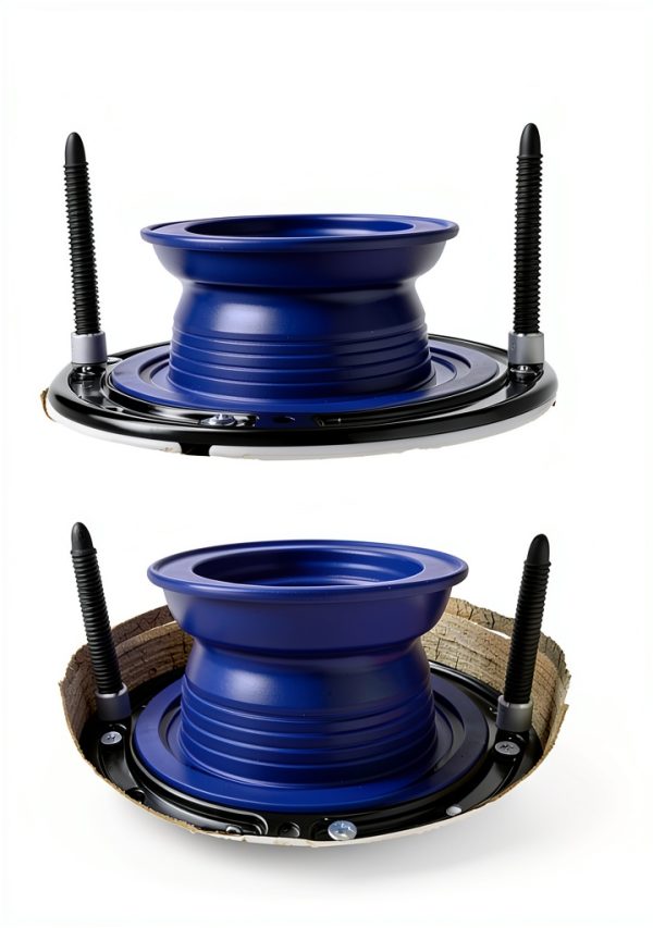 One N Done Toilet Flange Repair Kit Blue Reusable Seal-4