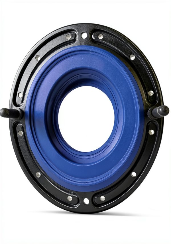 One N Done Toilet Flange Repair Kit Blue Reusable Seal-7