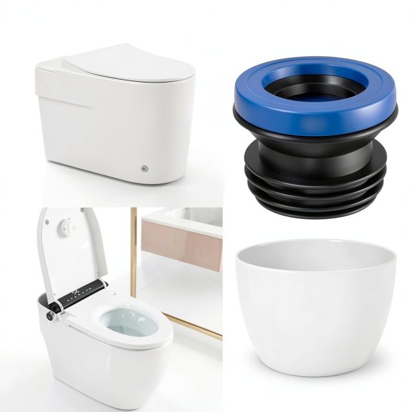 ACEDUROBLA Toilet Wax Ring ABS Plastic Sealing Durable-3