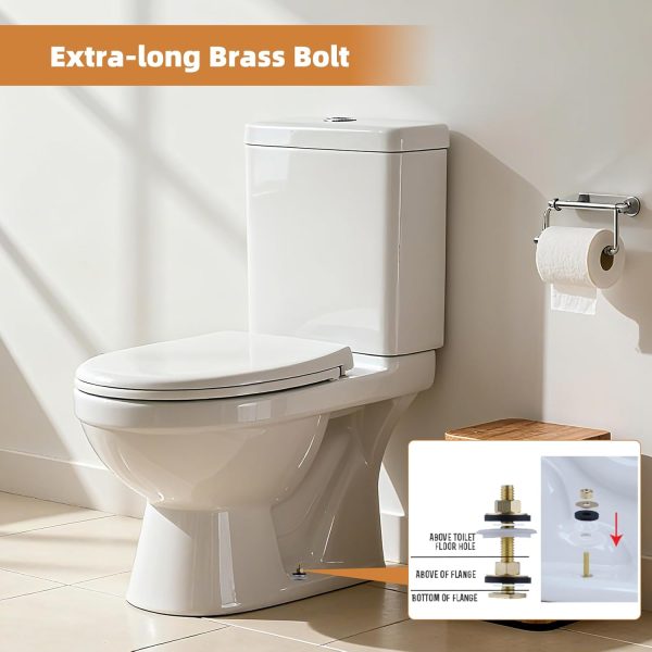 Hibbent Extra Thick Wax Ring Kit Universal Toilet Seal-4