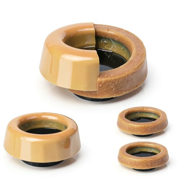 Toiglo Extra Thick Wax Ring Universal Toilet Seal Kit-2