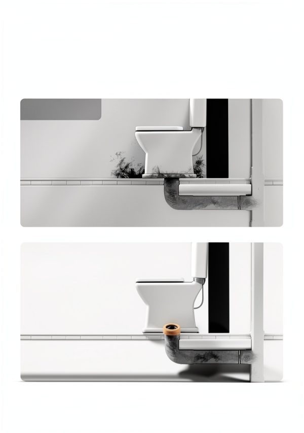 VEVOR Toilet Wax Ring Rust Resistant Thickened Seal-1