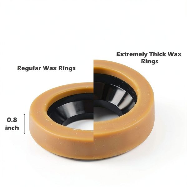 Hydro Master Toilet Wax Ring Kit Durable Leak Proof Seal-1