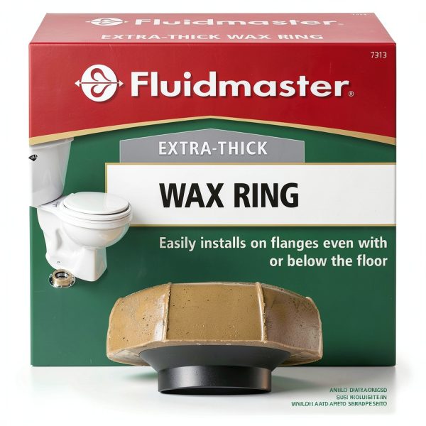 Fluidmaster Toilet Wax Ring 7513 Extra Thick Seal-2