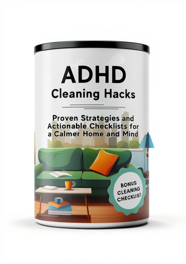 ADHD Cleaning Guide by Amazon Kindle eBook for Home Organization-0