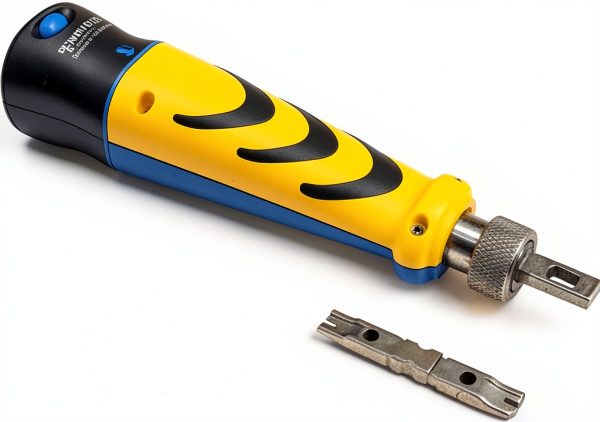 Punch Down Tool ICC 110/66 – Yellow Ergonomic with High/Low Impact-0