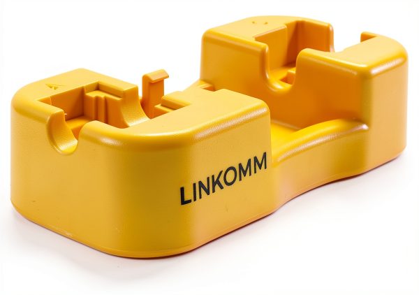 Keystone Jack Punch-Down Handheld Tool Termination Palm Holder Stand (Yellow)-2