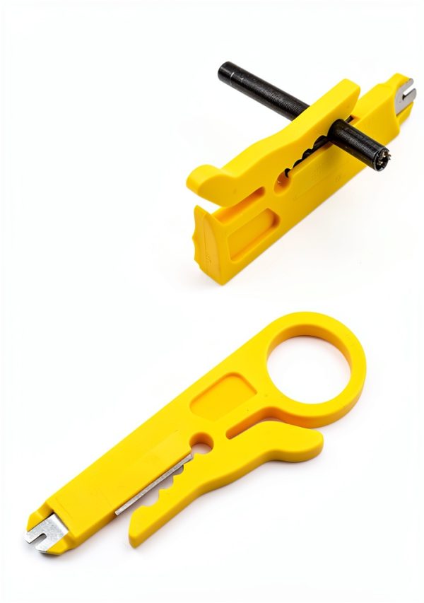VCE Combo Keystone Punch Down Stand with wire stripper ergonomic grip-4