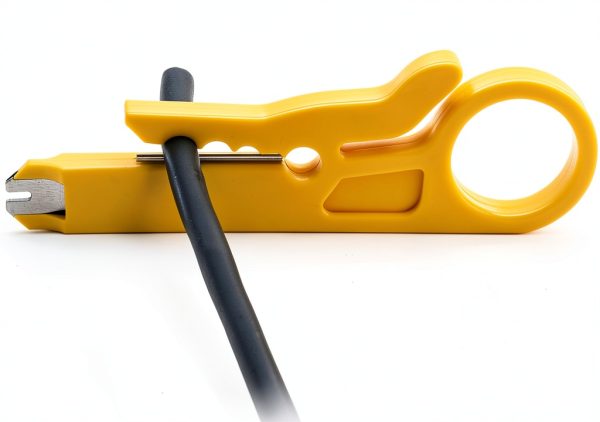 VCE Combo Keystone Punch Down Stand with wire stripper ergonomic grip-5