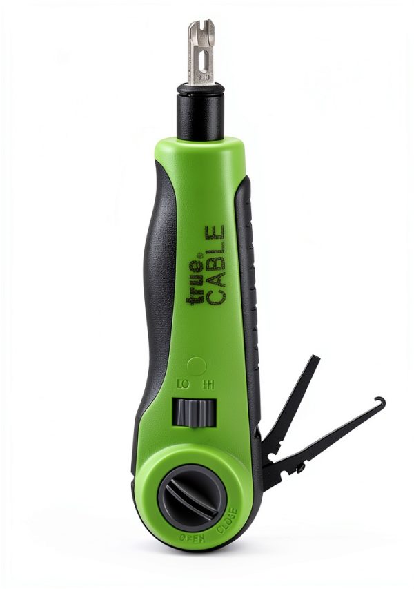 Impact Punch Down Tool trueCABLE with 110 IDC Blade, Ergonomic Grip-1