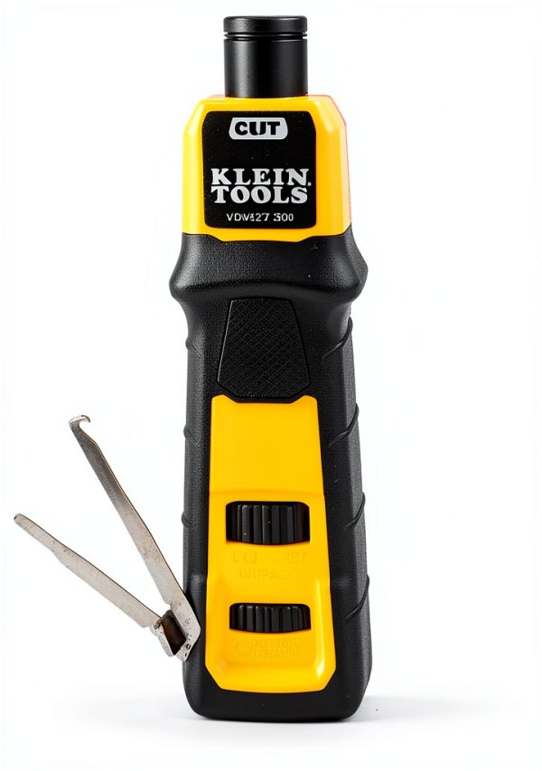 Klein Tools VDV427-110 Impact Punchdown Tool Extended Reach 110 MIM Replacement Blade with Bayonet-Style, Twist-and-Lock Socket-8