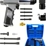 Csttler Air Hammer 14-PCS Chisel Kit 2500 BPM Tapered Punch QC002-0
